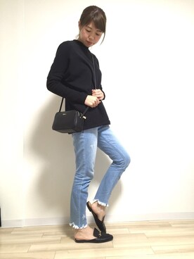 「Doシンプル部」｜「アイテム（その他シューズ）」を使った、yuiさん（レディース・160cm）の春コーディネート
