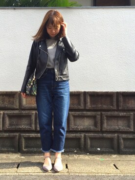 「ARROW（アロー）のアイテム（ジャケット/アウター）」を使った、yuiさん（レディース・160cm）の春コーディネート