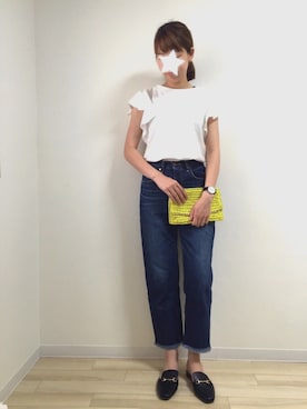 「Doシンプル部」｜「アイテム（その他シューズ）」を使った、yuiさん（レディース・160cm）の夏コーディネート