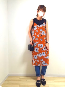 「Doシンプル部」｜「アイテム（その他シューズ）」を使った、yuiさん（レディース・160cm）の夏コーディネート