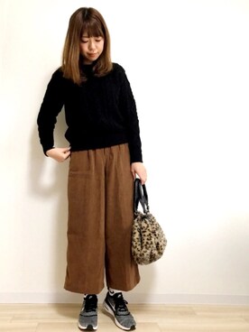 yuiさん（レディース・160cm）の冬コーディネート