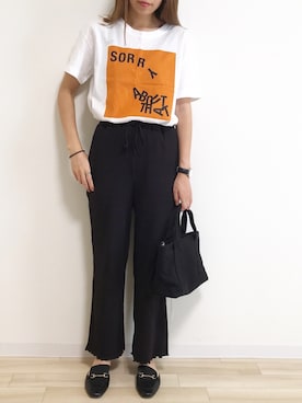 「Doシンプル部」｜「アイテム（その他）」を使った、yuiさん（レディース・160cm）の夏コーディネート