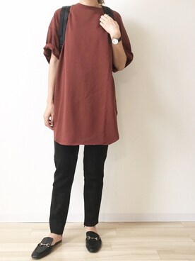 「Doシンプル部」｜「アイテム（その他）」を使った、yuiさん（レディース・160cm）の秋コーディネート