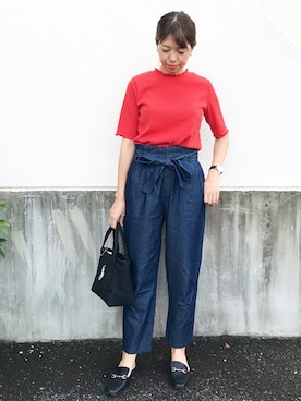 「Doシンプル部」｜「アイテム（その他）」を使った、yuiさん（レディース・160cm）の秋コーディネート