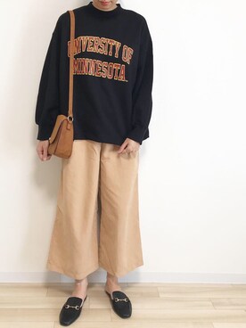 「Doシンプル部」｜「アイテム（その他）」を使った、yuiさん（レディース・160cm）の秋コーディネート