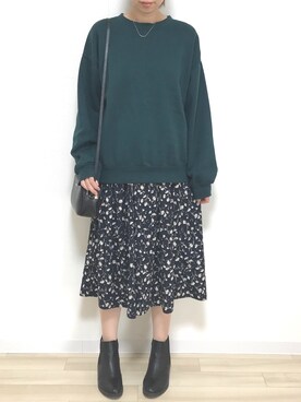 「Doシンプル部」｜「アイテム（その他）」を使った、yuiさん（レディース・160cm）の秋コーディネート