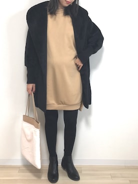 「Doシンプル部」｜「アイテム（その他）」を使った、yuiさん（レディース・160cm）の冬コーディネート