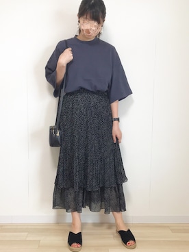 「Doシンプル部」｜「アイテム（その他）」を使った、yuiさん（レディース・160cm）の春コーディネート