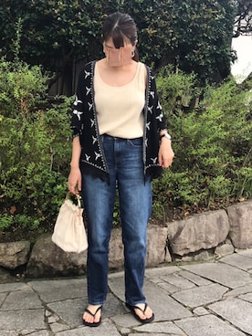 「Doシンプル部」｜「アイテム（その他）」を使った、yuiさん（レディース・160cm）の夏コーディネート