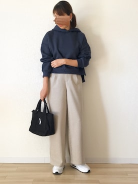 「Doシンプル部」｜「アイテム（その他）」を使った、yuiさん（レディース・160cm）の秋コーディネート