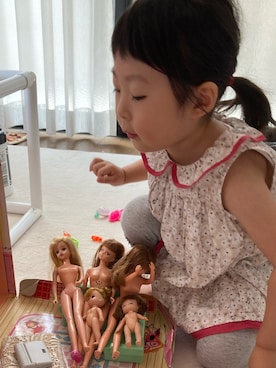 「sense of wonder（センスオブワンダー）のアイテム（トップス）」を使った、kaedeさん（キッズ・100cm）の冬コーディネート