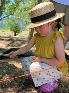 kaedeさん（キッズ・100cm）の冬コーディネート