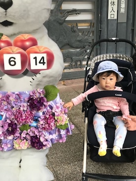「Shirley Temple（シャーリーテンプル）のアイテム」を使った、kaedeさん（キッズ・100cm）の冬コーディネート