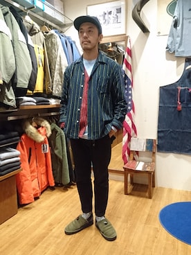 atsushiさん（メンズ・172cm）の秋コーディネート