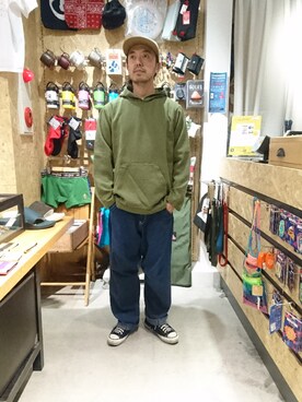 「BURLAP OUTFITTER」｜「アイテム（ブルゾン）」を使った、atsushiさん（メンズ・172cm）の春コーディネート