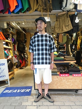 「BOHEMIANS（ボヘミアンズ）のアイテム」を使った、atsushiさん（メンズ・172cm）の夏コーディネート