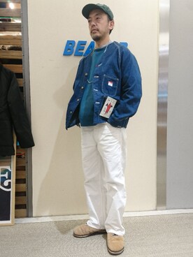 「オールドステューシー」｜atsushiさん（メンズ・172cm）の冬コーディネート