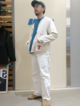 「オールドステューシー」｜atsushiさん（メンズ・172cm）の冬コーディネート