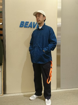 「WILD THINGS（ワイルドシングス）のアイテム」を使った、atsushiさん（メンズ・172cm）の冬コーディネート