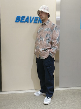 「ボヘミアンズ」｜「アイテム（シャツ/ブラウス）」を使った、atsushiさん（メンズ・172cm）の冬コーディネート