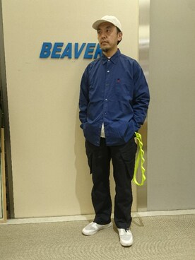 「ボヘミアンズ」｜「アイテム（シャツ/ブラウス）」を使った、atsushiさん（メンズ・172cm）の冬コーディネート