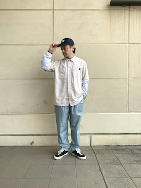 「Schott TOKYO-BAY」｜atsushiさん（メンズ・172cm）の春コーディネート