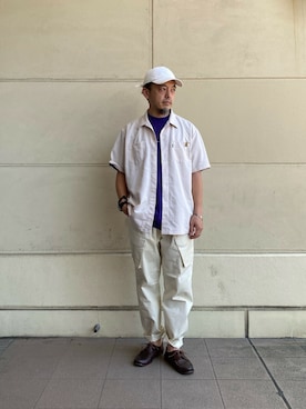 「Schott TOKYO-BAY」｜atsushiさん（メンズ・172cm）の夏コーディネート