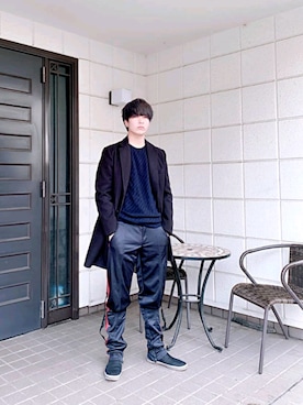 「WEGO（ウィゴー）のアイテム（スリッポン）」を使った、itsuki_artさん（メンズ・177cm）の春コーディネート