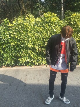 犬さん（メンズ・168cm）の冬コーディネート