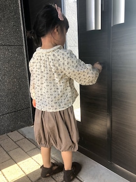 「PEEP ZOOMのアイテム（サンダル）」を使った、yさん（キッズ・90cm）の夏コーディネート