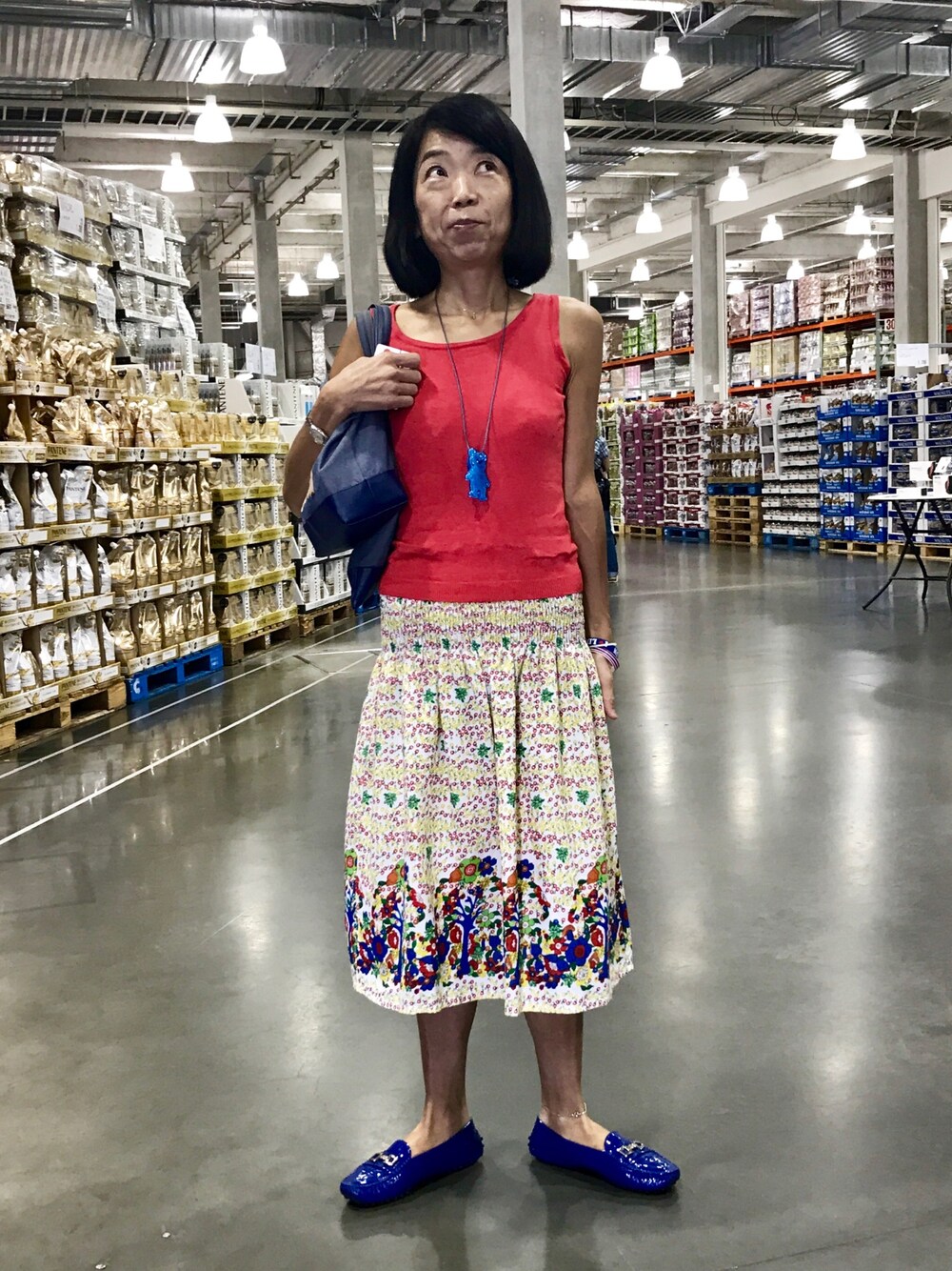 「チチカカのアイテム（スカート、その他）」を使った、Misono Moriyamaさん（レディース・161cm）の夏コーディネートの1枚目の写真