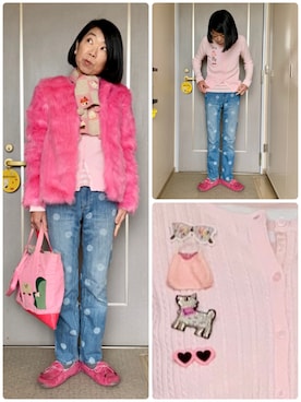 「UGG（アグ）のアイテム」を使った、Misono Moriyamaさん（レディース・161cm・50代）の冬コーディネート