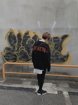 「ANDGEEBEE」｜「アイテム（スニーカー）」を使った、みつきさん（レディース・166cm）の冬コーディネート