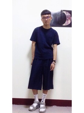 「Provocateur /// 煽動者（プログォケイター）のアイテム」を使った、吳智軒 Larry Wu   さん（メンズ・172cm）の夏コーディネート