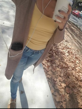 「KOOKAI（クーカイ）のアイテム」を使った、Aykさん（レディース・168cm）の秋コーディネート