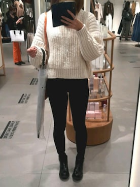 「KOOKAI（クーカイ）のアイテム」を使った、Aykさん（レディース・168cm）の秋コーディネート