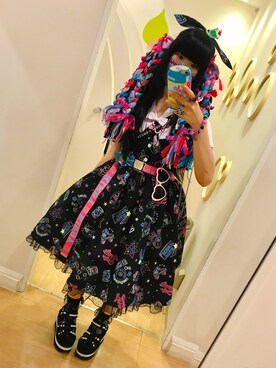 ジャンパースカートを使った ガチャベルト の人気ファッションコーディネート Wear