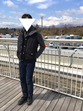 「THE DAY（ザデイ）のアイテム（ブルゾン）」を使った、Nockaさん（メンズ・168cm）の春コーディネート