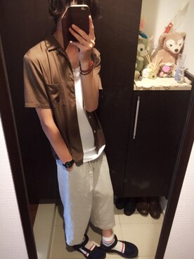 KAZUさん(メンズ・180cm)の夏コーディネート