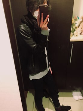 KAZUさん（メンズ・180cm）の冬コーディネート