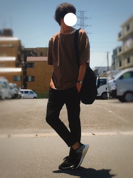 KAZUさん（メンズ・180cm）の春コーディネート