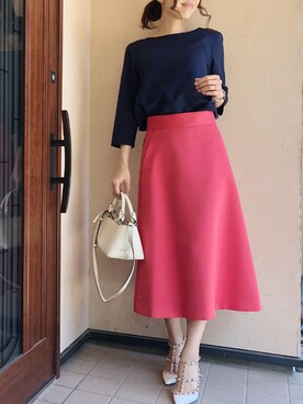 「UR's」｜fumikaさん（レディース・163cm）の春コーディネート