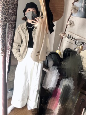 「Levi's（リーバイス）のアイテム（その他アウター）」を使った、❤️‍🔥さん（レディース・164cm）の冬コーディネート