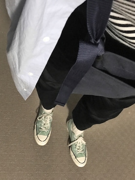 「Hands of creation（ハンズオブクリエイション）のアイテム（パンツ）」を使った、aki◎.＊さん（レディース・158cm）の春コーディネート