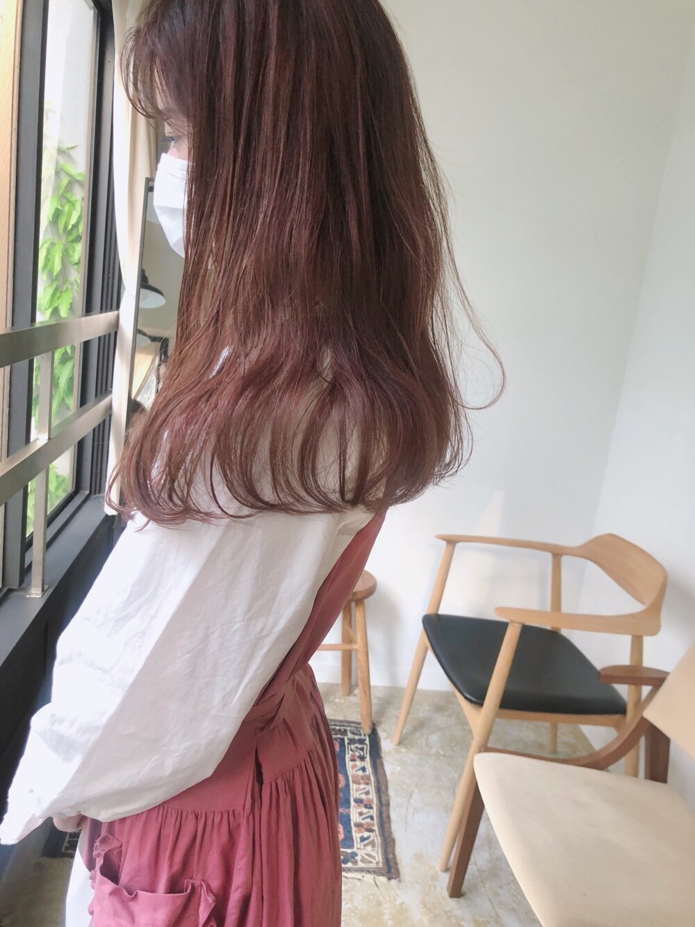 「不明のアイテム（ワンピース、ピンク系）」を使った、LOREN ERIKO☺︎さん（レディース・163cm）の春コーディネートの1枚目の写真