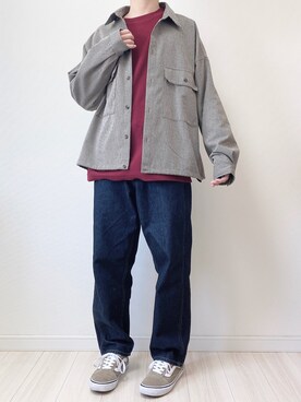 「SUGGESTION（サジェッション）のアイテム（ジャケット/アウター）」を使った、まさん（メンズ・170cm）の春コーディネート