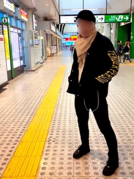 「相模原」｜ジャスさん（メンズ・179cm）の秋コーディネート