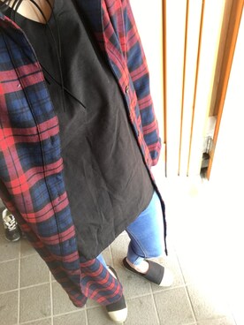 「SpRay PREMIUM（スプレイプレミアム）のアイテム（その他アウター）」を使った、kntさん（レディース・157cm）の春コーディネート