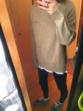 kntさん(レディース・157cm)の冬コーディネート