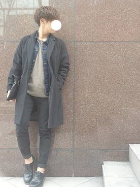 じゅんぺいさん（メンズ・170cm）の冬コーディネート